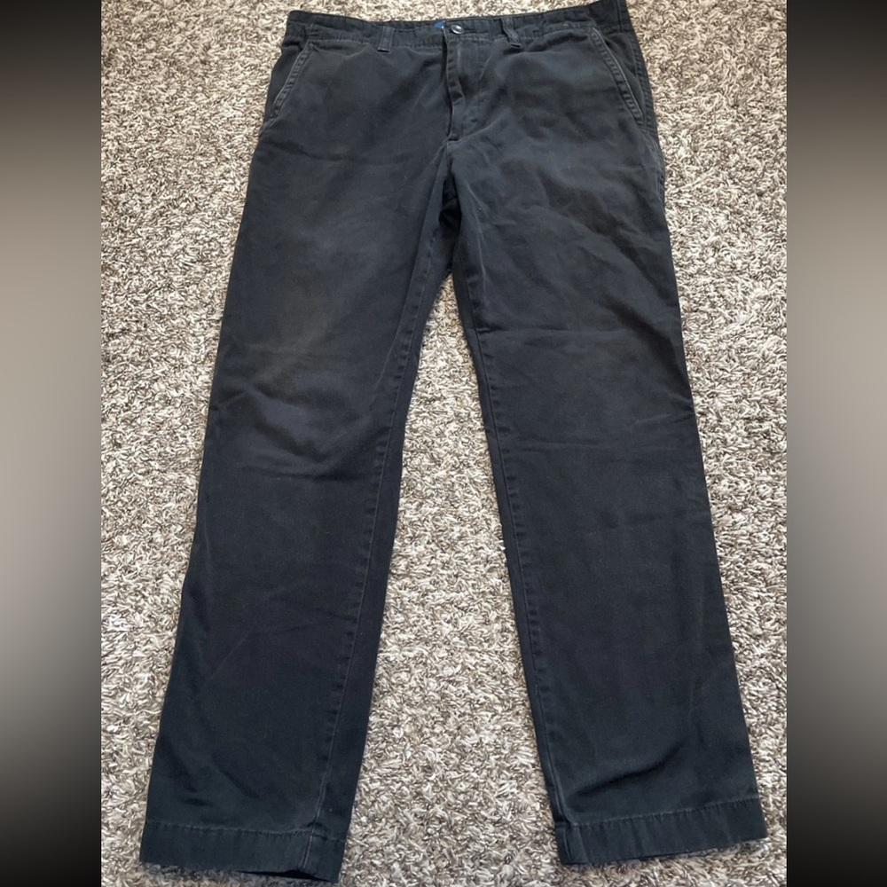 Arizona Jeans Co Mens Flex Slim Denim Black Jeans Size 34x30 99% Cotton Pockets
